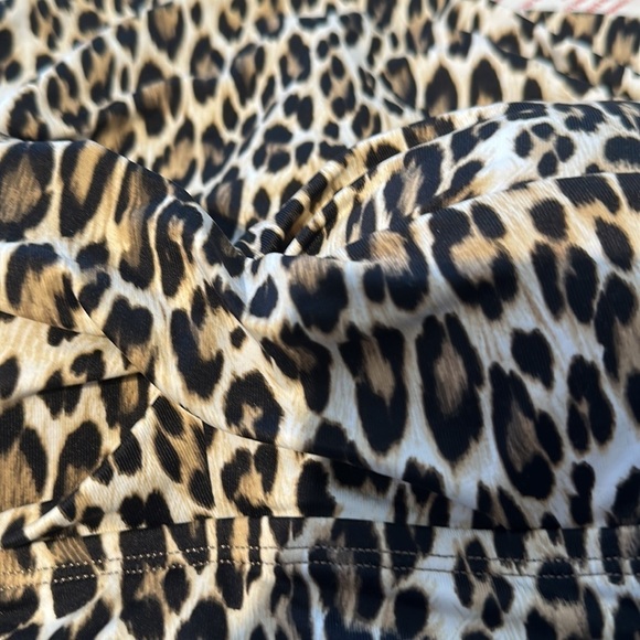 #6❤️ Brand new Tommy Bahama Twist front leopard print tankini/Bandini - Picture 4 of 8